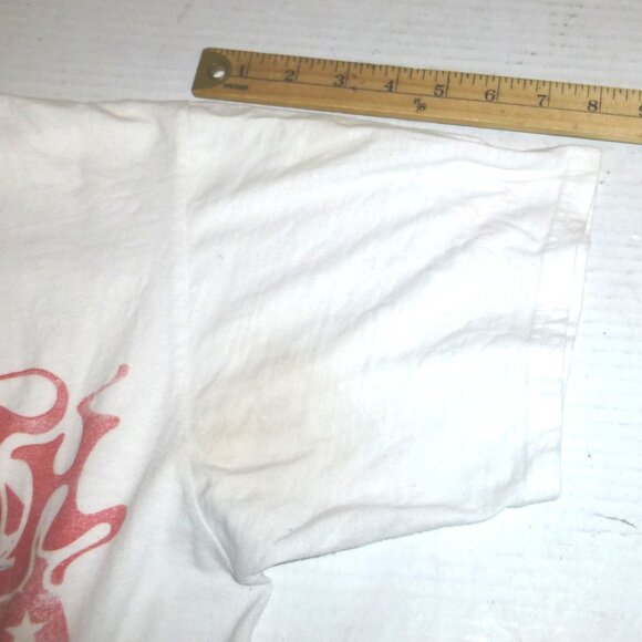 Port & Company Aerosmith Men's Short Sleeve T-Shirt Size: Medium HAS STAINS READ - Picture 5 of 7